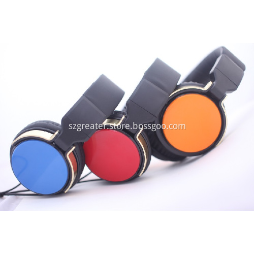 Hot sell customized wired DJ style headphone